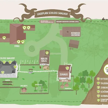 Schloss Saalhof * Maishofen